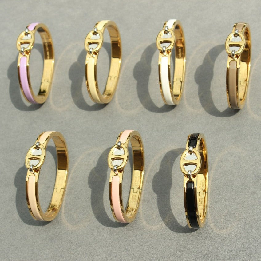 [CharmAmor]CLIC CHAINE GOLD BRACELET