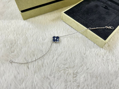 [CharmAmor]CLOVER 1 MOTIF PIETERSITE BRACELET