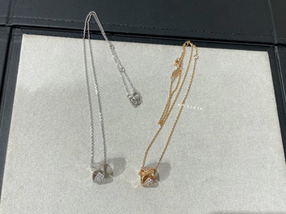[CharmAmor]LIENS EVIDENCE DIAMOND PAVED NECKLACE