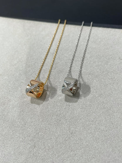 [CharmAmor]LIENS EVIDENCE DIAMOND NECKLACE
