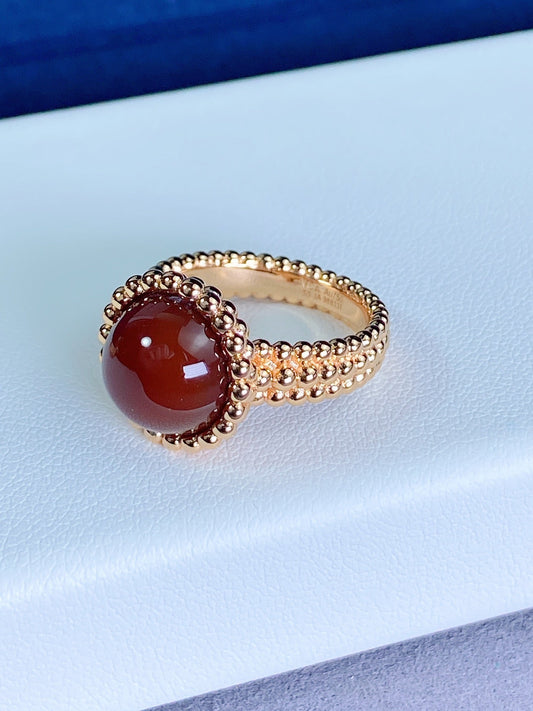 [CharmAmor]PERLEE COULEURS ROSE GOLD RING
