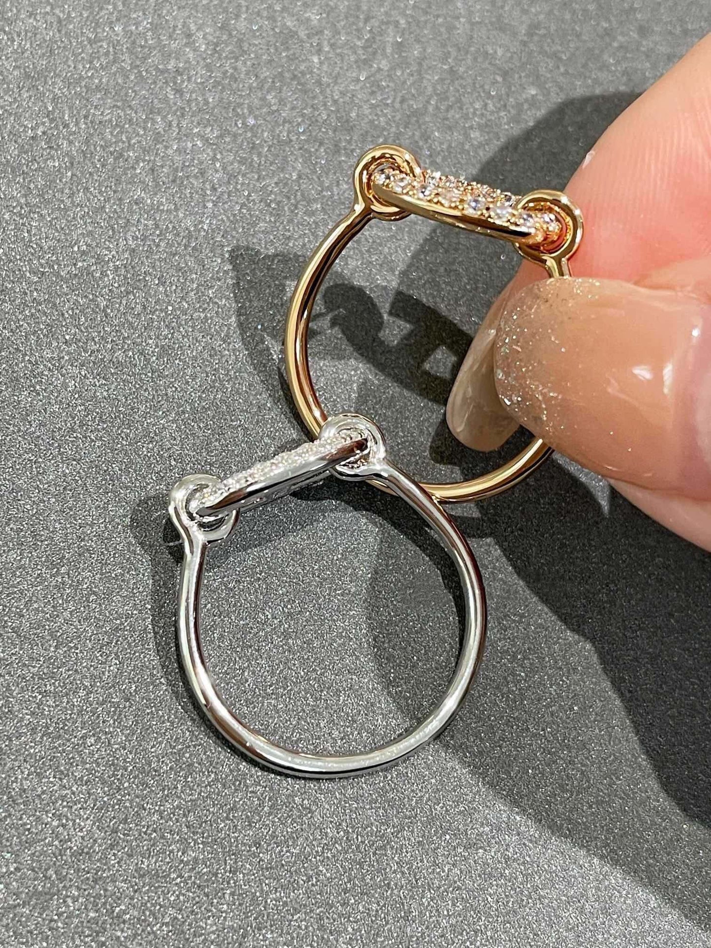 [CharmAmor]RONDE SMALL DIAMOND RING
