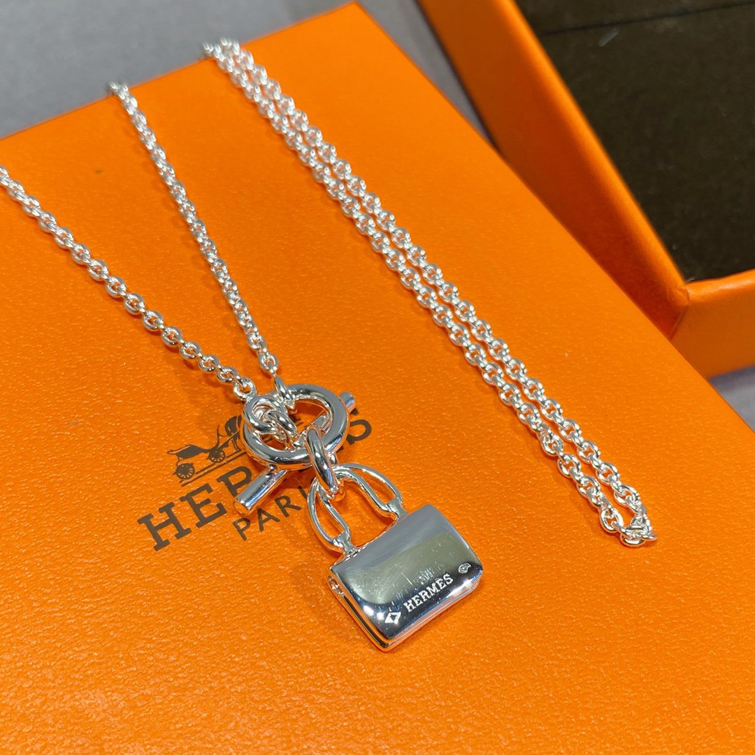 [CharmAmor]CONSTANCE PEDANT SILVER NECKLACE