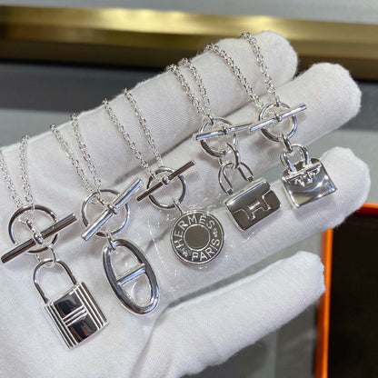 [CharmAmor]CONSTANCE PEDANT SILVER NECKLACE