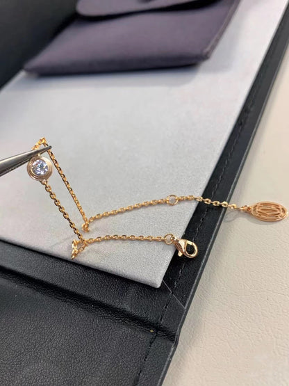 [CharmAmor]DAMOUR DIAMOND LINK BRACELET