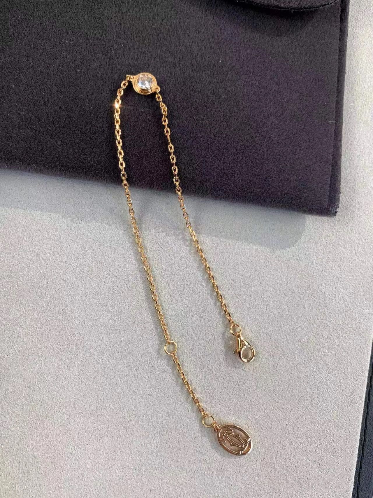 [CharmAmor]DAMOUR DIAMOND LINK BRACELET