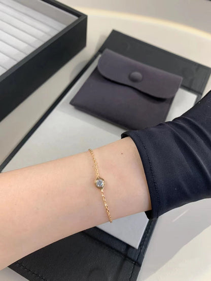 [CharmAmor]DAMOUR DIAMOND LINK BRACELET