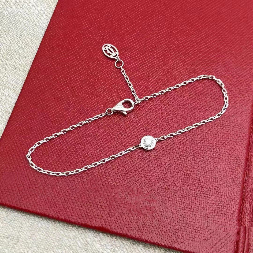 [CharmAmor]DAMOUR DIAMOND LINK BRACELET
