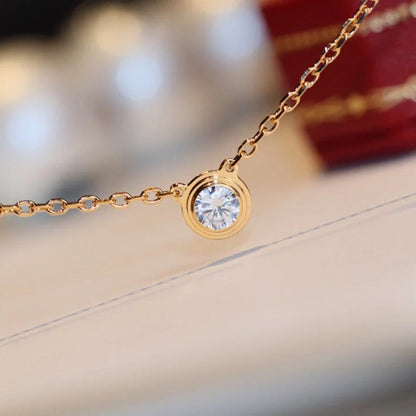 [CharmAmor]DAMOUR DIAMOND NECKLACE