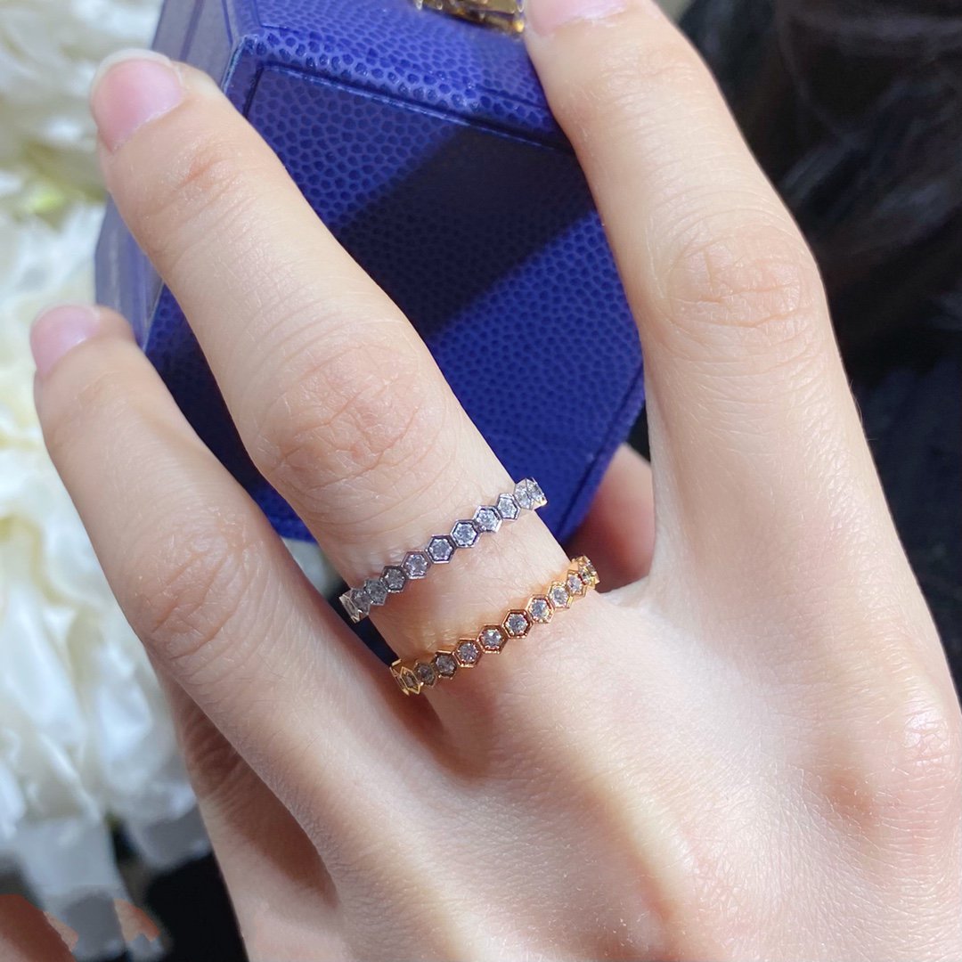 [CharmAmor]BEE LOVE DIAMOND PAVED SMALL RING