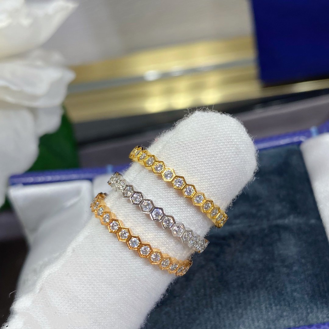 [CharmAmor]BEE LOVE DIAMOND PAVED SMALL RING