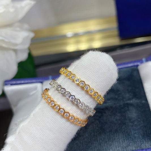 [CharmAmor]BEE LOVE DIAMOND PAVED SMALL RING