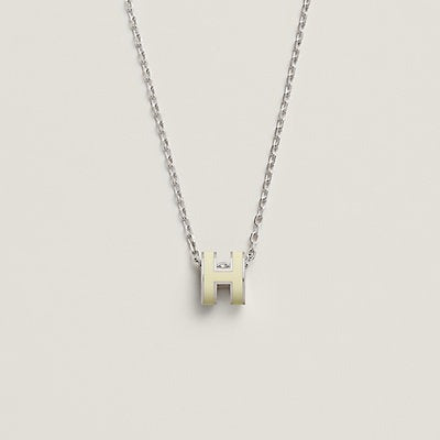 [CharmAmor]HM CLIC YELLOW ENAMEL GOLD NECKLACE
