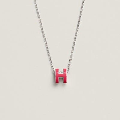 [CharmAmor]H NECKLACE PINK