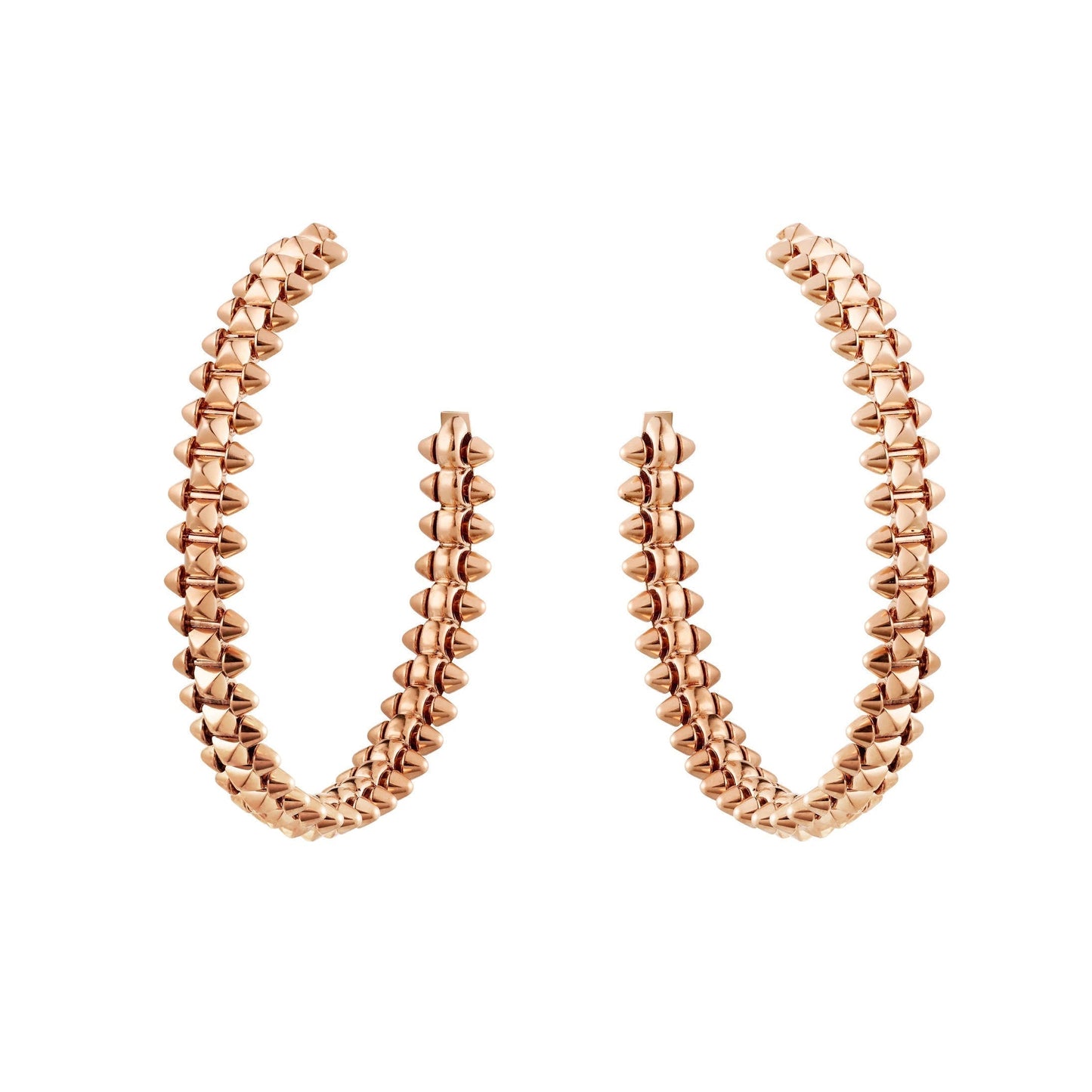 [CharmAmor]CLASH LARGE HOOP EARRINGS