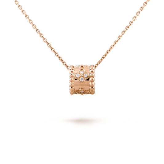 [CharmAmor]PERLEE PEDANT NECKLACE GOLD / ROSE GOLD
