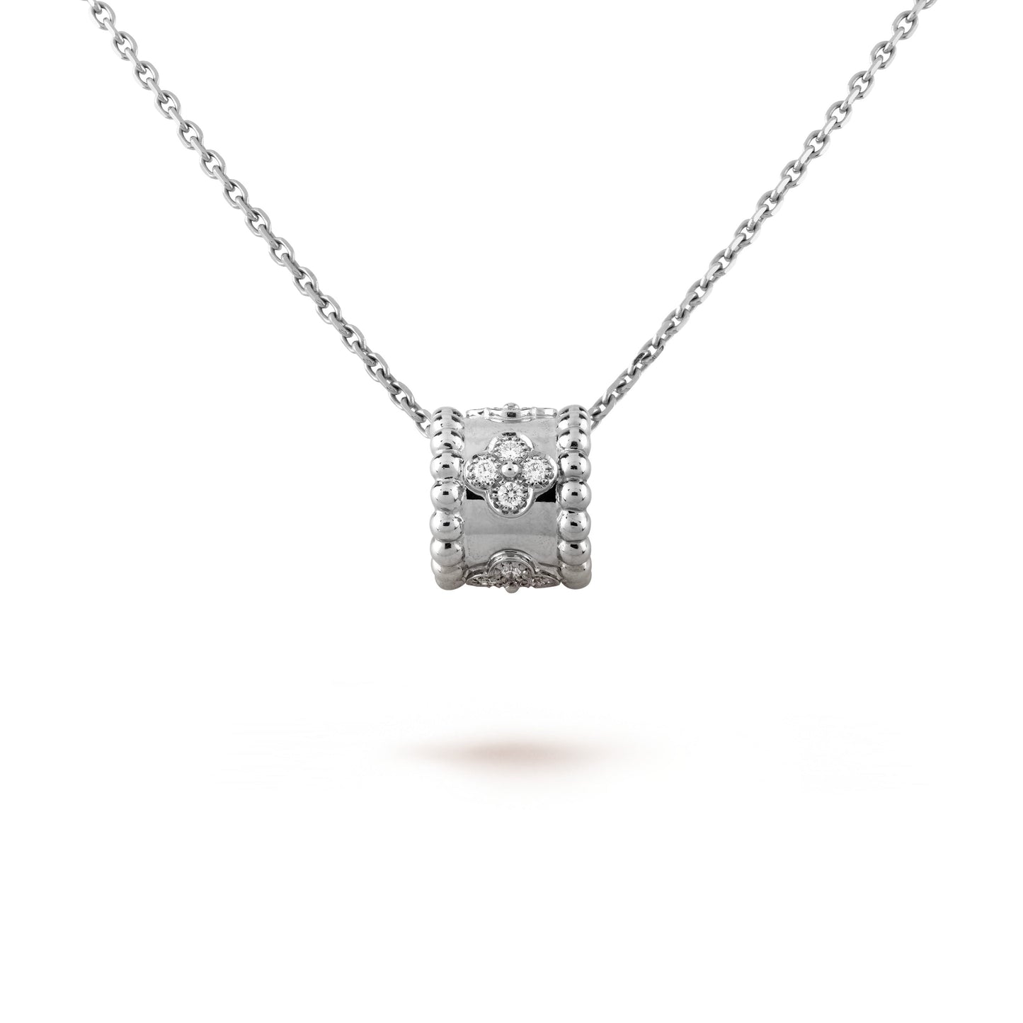 [CharmAmor]PERLEE PEDANT SIVLER DIAMOND NECKLACE