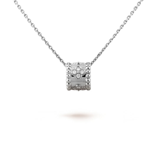 [CharmAmor]PERLEE PEDANT SIVLER DIAMOND NECKLACE
