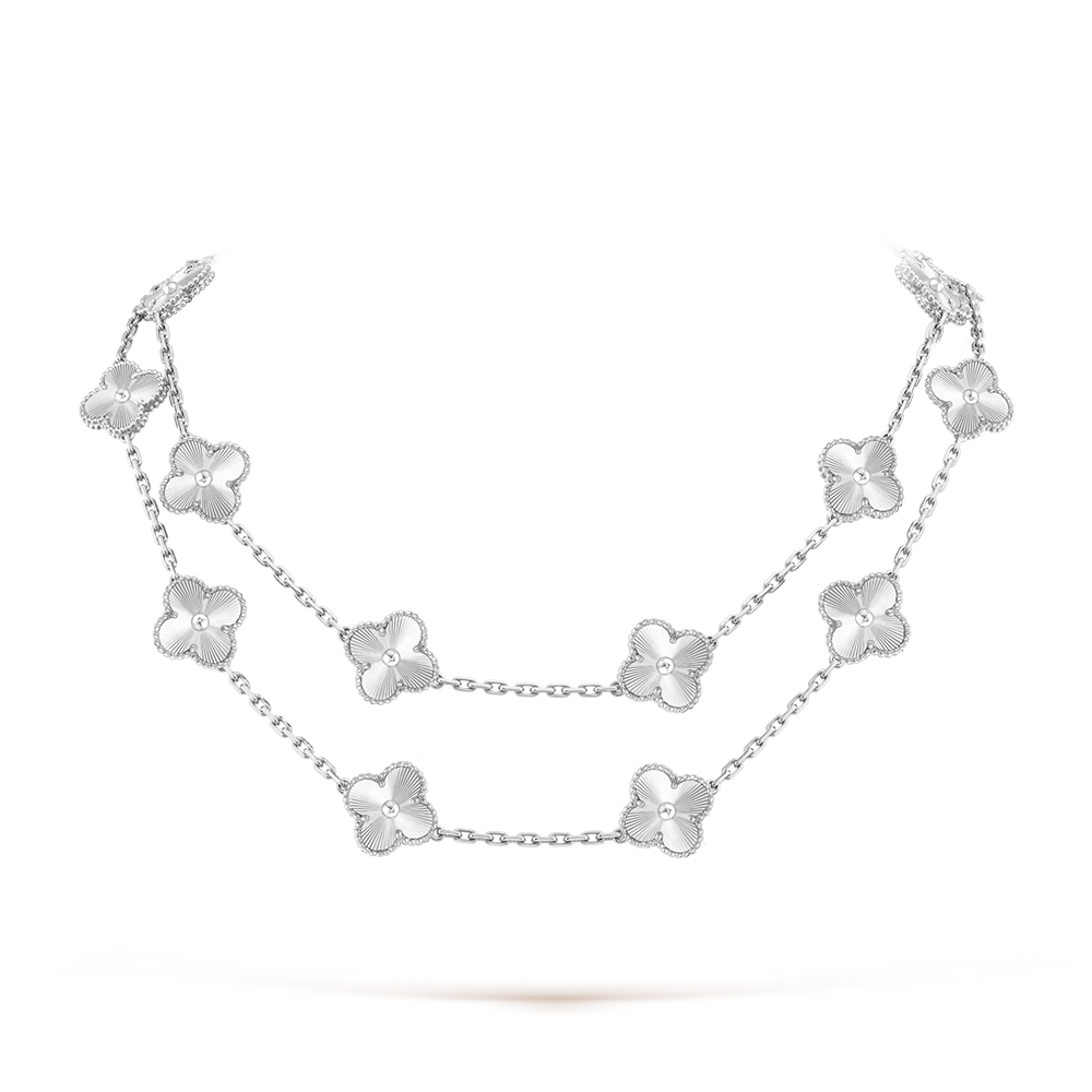 [CharmAmor]CLOVER 20 MOTIFS  LASER SILVER
