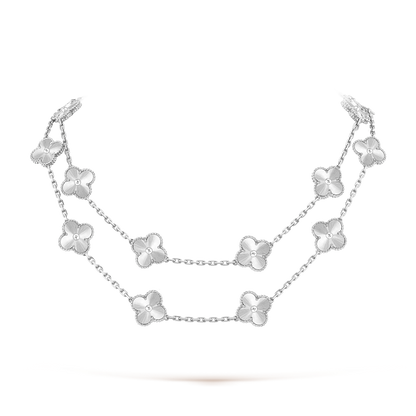 [CharmAmor]CLOVER 20 MOTIFS  LASER SILVER