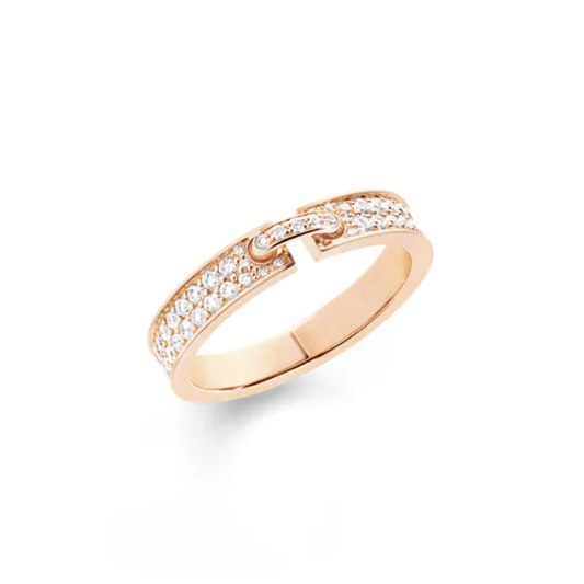[CharmAmor]ALLIANCE LIENS VIDENCE PAVED DIAMOND 4MM RING