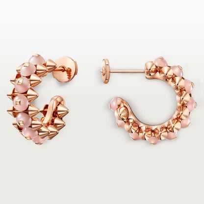 [CharmAmor]CLASH 7.9MM AGATE CHALCEDONY EARRINGS