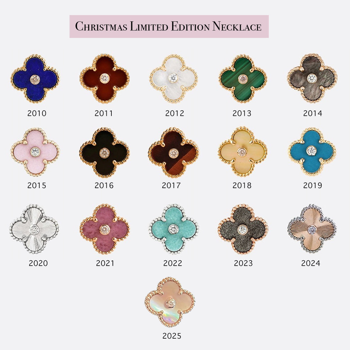 [CharmAmor]CHRISTMAS LIMITED EDITION NECKLACE COLLECTION