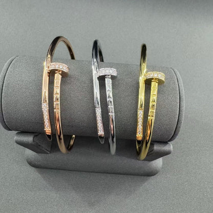 [CharmAmor]JUSTE BRACELET 2.5MM DIAMONDS NEW
