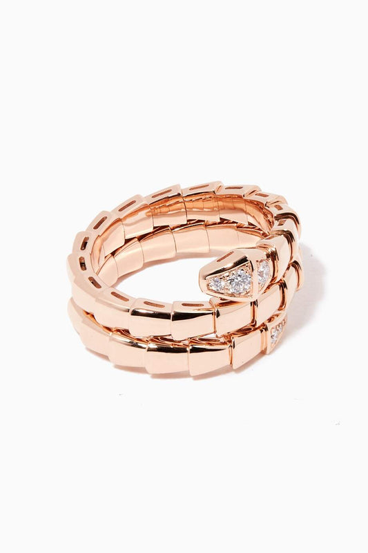 [CharmAmor]SERPENTS DOUBLE ROW DIAMOND RING