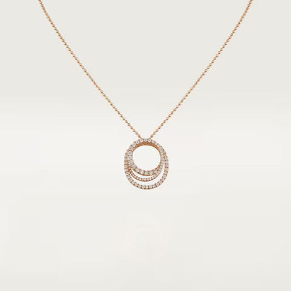 [CharmAmor]ETINCELLE  FULL DIAMOND NECKLACE