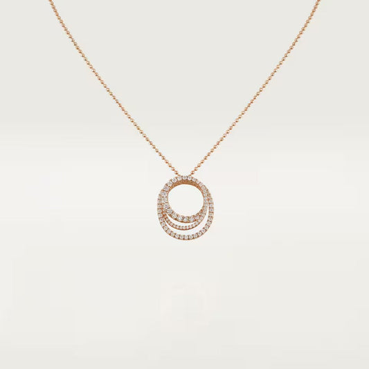 [CharmAmor]ETINCELLE  FULL DIAMOND NECKLACE