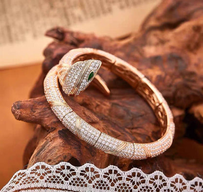 [CharmAmor]HAUTE COUTURE GOLD SERPENTI BRACELET