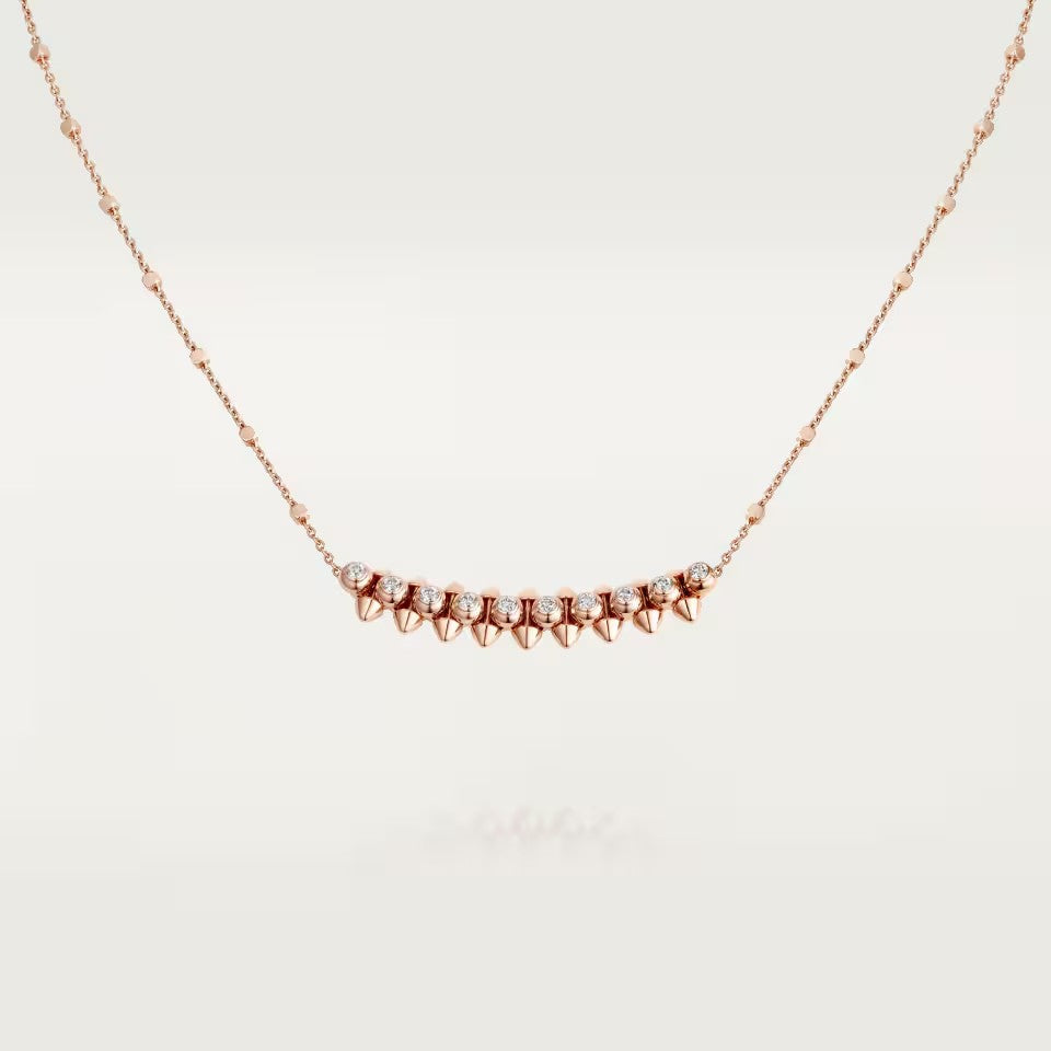 [CharmAmor]CLASH  MEDIUM DIAMOND NECKLACE