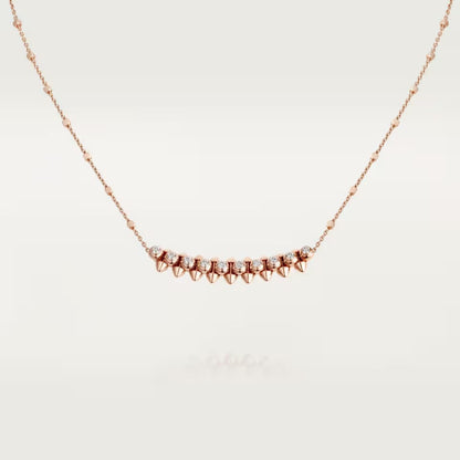 [CharmAmor]CLASH  MEDIUM DIAMOND NECKLACE