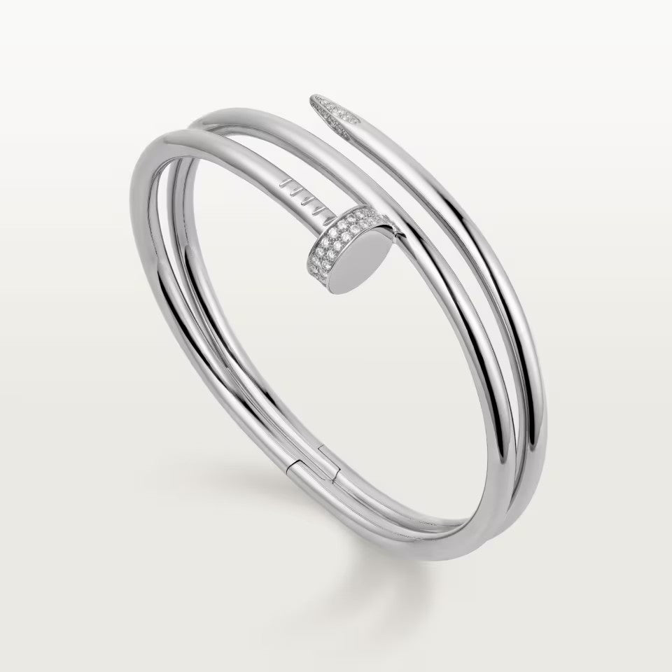 [CharmAmor]JUSTE BRACELET 3.5MM DOUBLE ROW DIAMOND