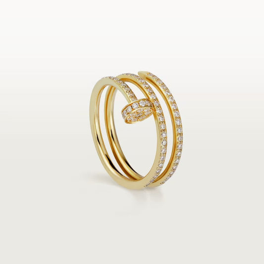 [CharmAmor]JUSTE RING 4.8MM FULL DIAMOND
