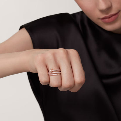 [CharmAmor]JUSTE RING 4.8MM FULL DIAMOND