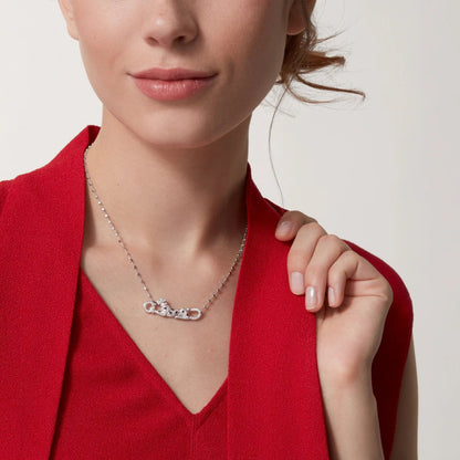 [CharmAmor]PANTHERE PAVED DIAMOND NECKLACE