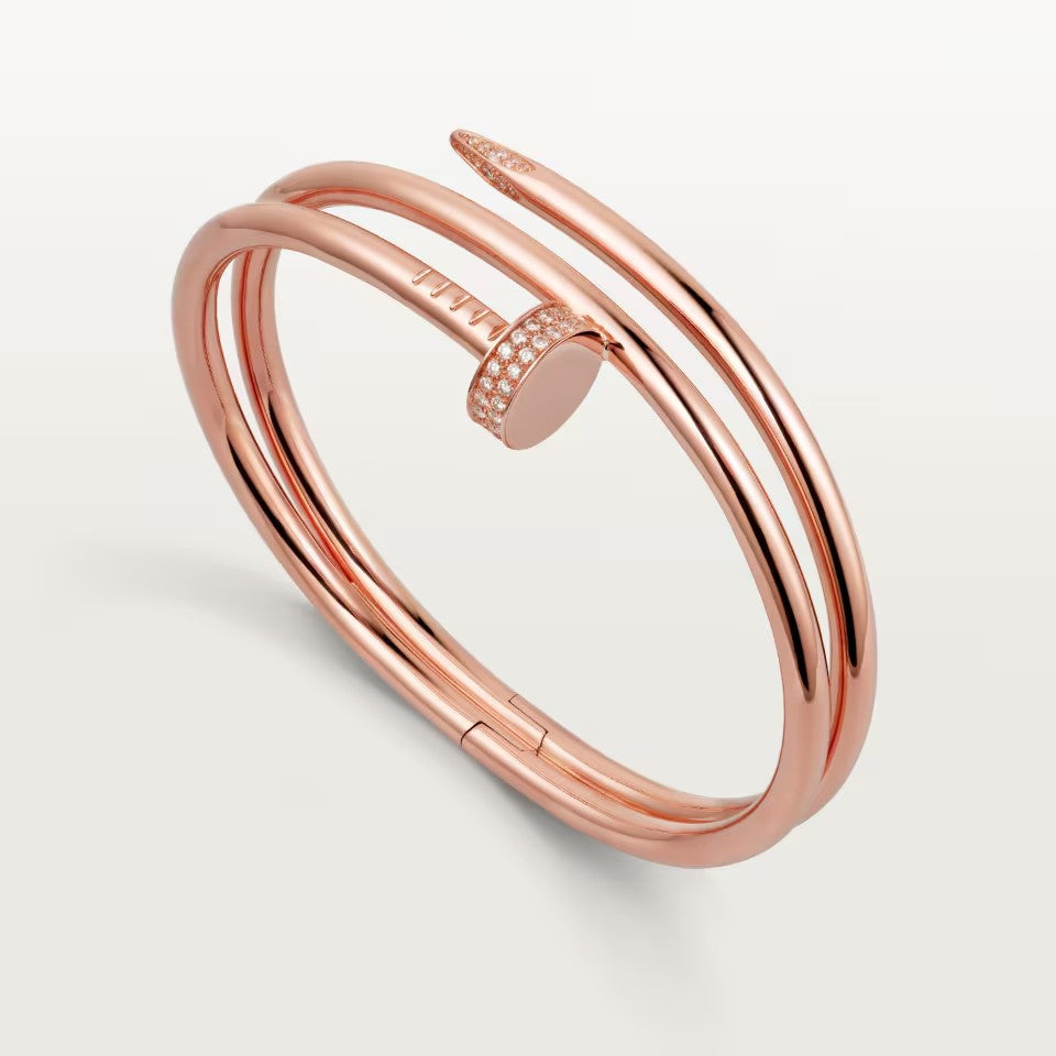 [CharmAmor]JUSTE BRACELET 3.5MM DOUBLE ROW DIAMOND