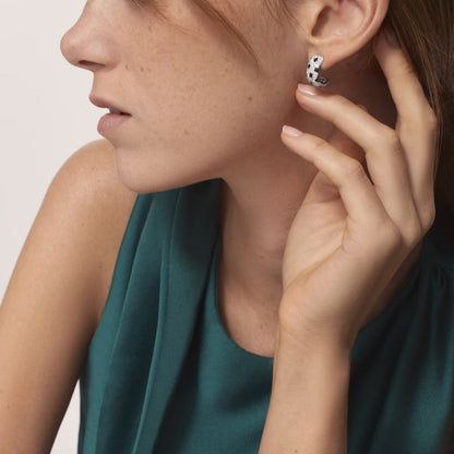 [CharmAmor]PANTHERE MINI FULL DIAMOND EARRINGS