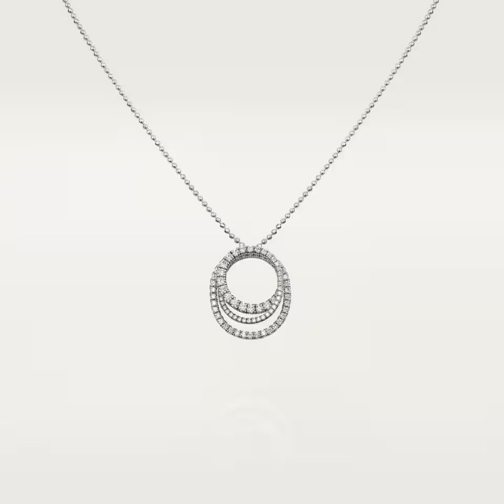 [CharmAmor]ETINCELLE  FULL DIAMOND NECKLACE