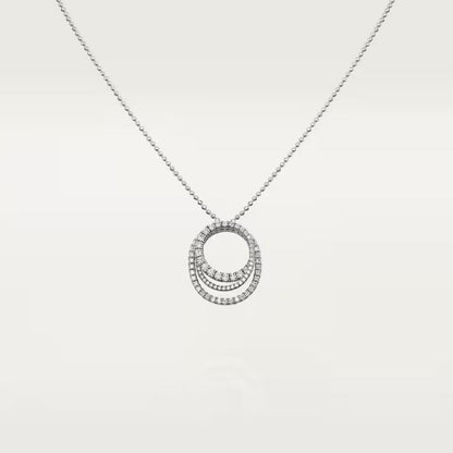 [CharmAmor]ETINCELLE  FULL DIAMOND NECKLACE