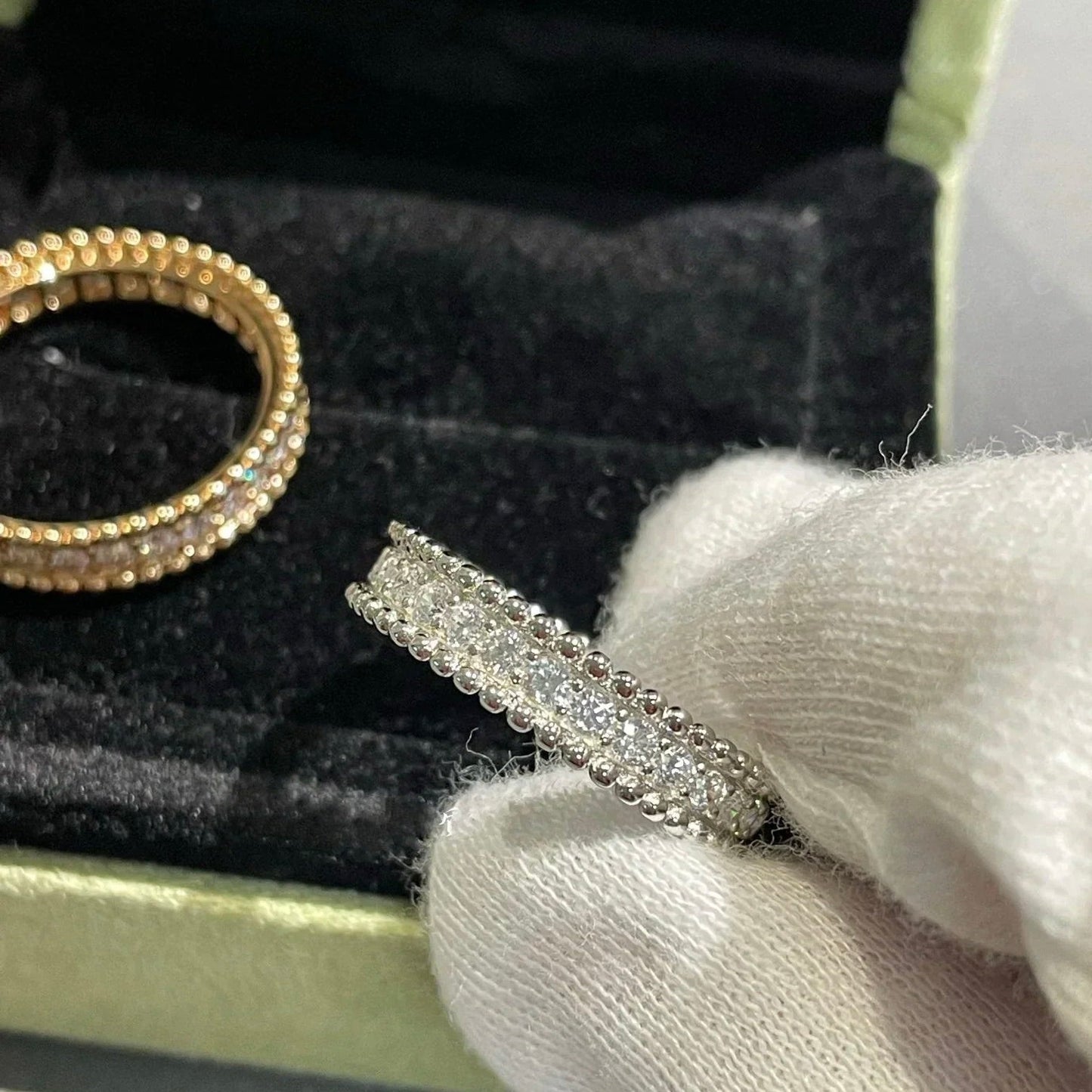 [CharmAmor]PERLEE DIAMOND SILVER RING