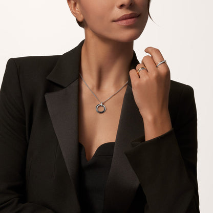 [CharmAmor]TRINITY CERAMIC NECKLACE