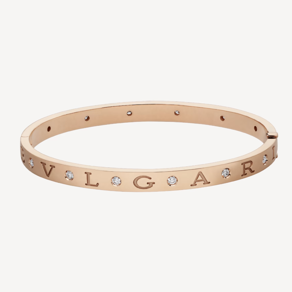 [CharmAmor]ZERO 1 PINK GOLD 12 DIAMONDS BRACELET