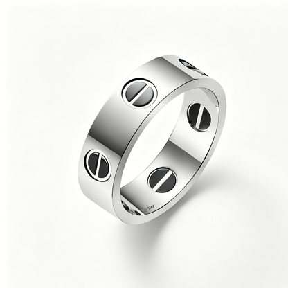 [CharmAmor]LOVE RING 5.5MM NO DIAMONDS  CERAMIC
