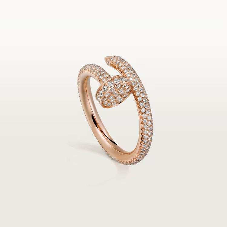 [CharmAmor]JUSTE RING 2.6MM FULL DIAMOND