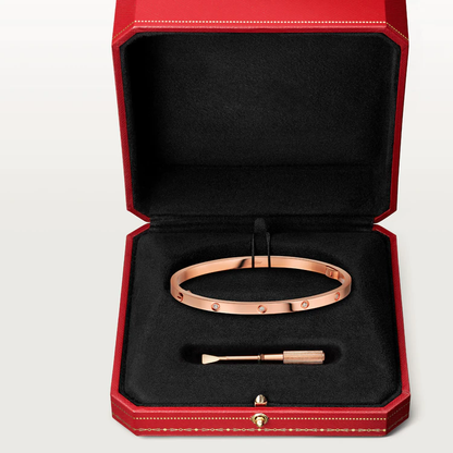 [CharmAmor]LOVE BRACELET 3.65MM 10 DIAMONDS