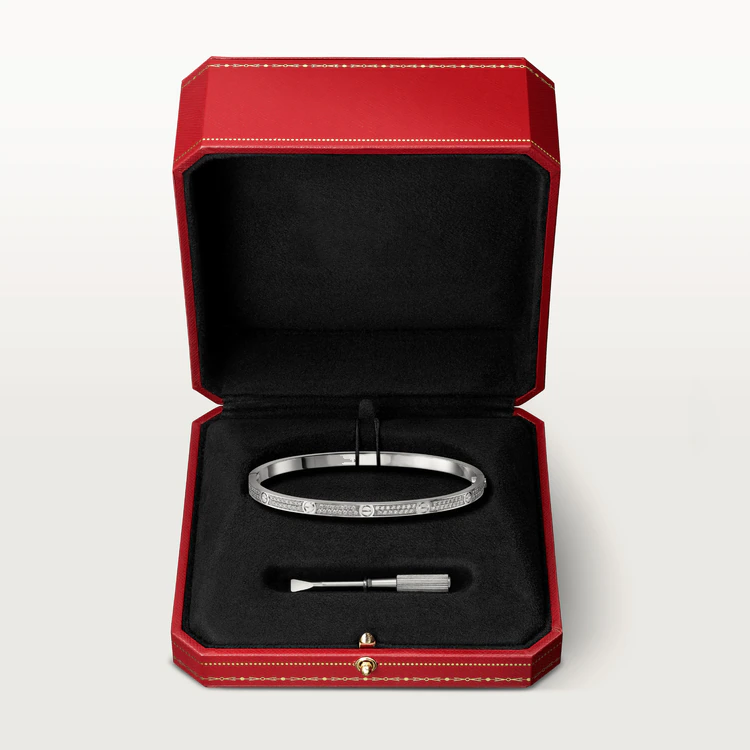 [CharmAmor]LOVE BRACELET 3.65MM DIAMOND-PAVED