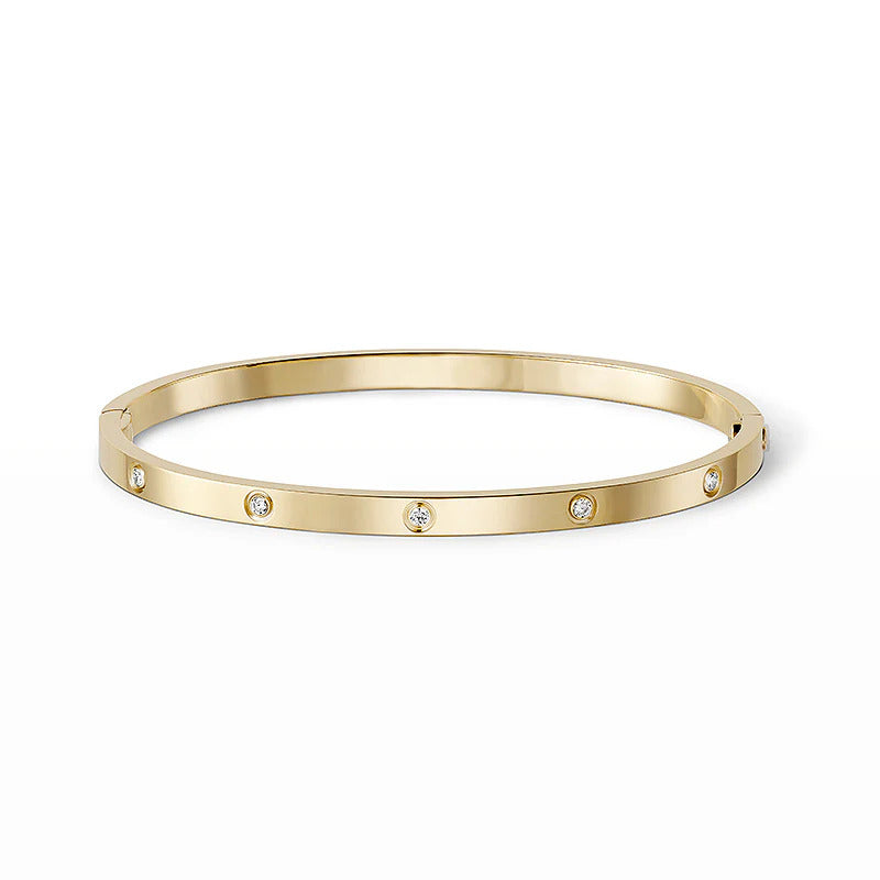[CharmAmor]LOVE BRACELET 3.65MM 10 DIAMONDS